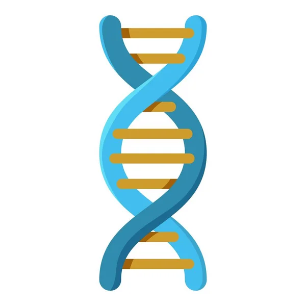 Genetika ikon, rajzfilm stílusú — Stock Vector