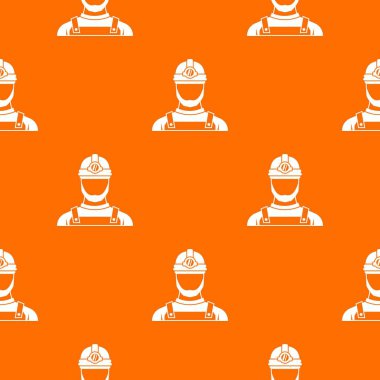 Erkek madenci desen sorunsuz