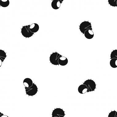 Fındık desen sorunsuz siyah