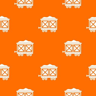 Altın desenli sorunsuz tekerlekli cart