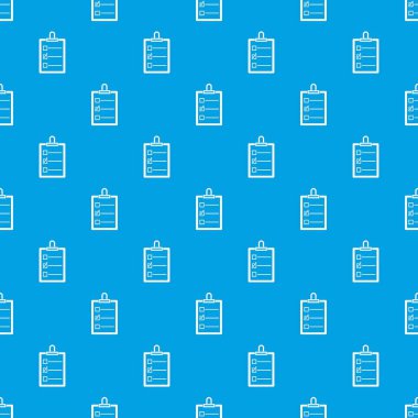 Yapılacaklar listesi desen kesintisiz mavi