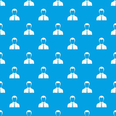 İşadamı desen kesintisiz mavi
