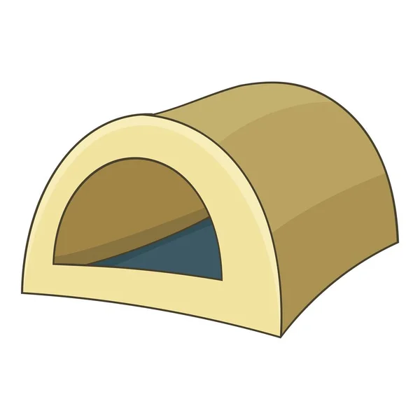 Wandeltent icoon, cartoon stijl — Stockvector