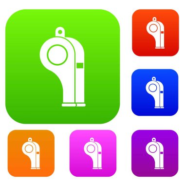 Düdük renk koleksiyonu ayarla