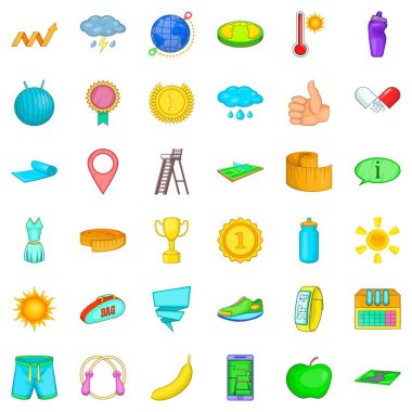 Düdük Icons set, karikatür tarzı