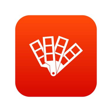 Renk paleti Kılavuzu simgesini dijital kırmızı