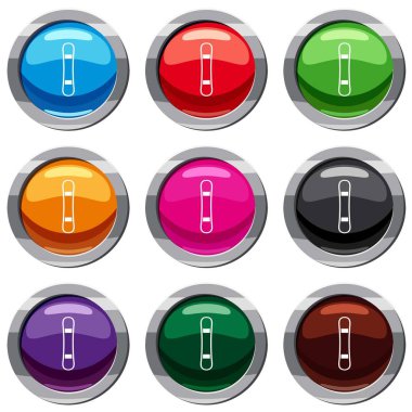 Snowboard spor kurulu 9 koleksiyonu ayarla