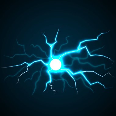 Aydınlatma konsept arka plan, gerçekçi flash