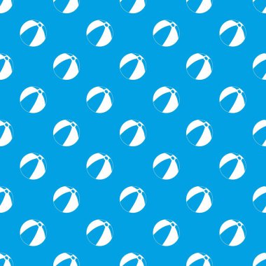 Top oynamak çocuklar için desen kesintisiz mavi