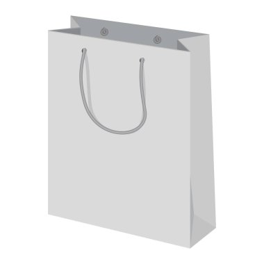 Dükkanı çanta mockup, gerçekçi