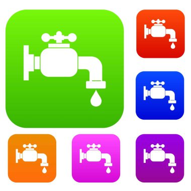 Musluk suyu renk koleksiyonu ayarla