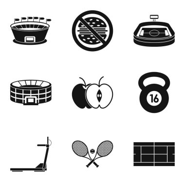 Spor simgeler kümesi, basit stil için doğru beslenme