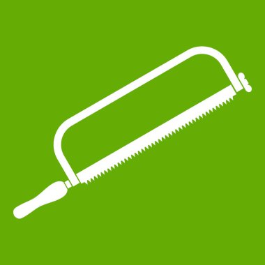 Demir testeresi simgesi yeşil