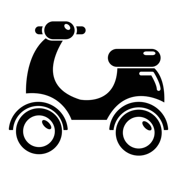 Icône de scooter, style simple — Image vectorielle