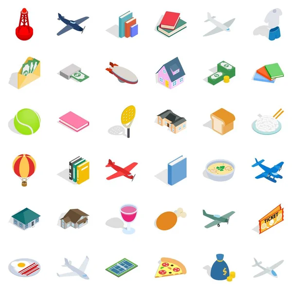 Bol Icons set, izometrik stili