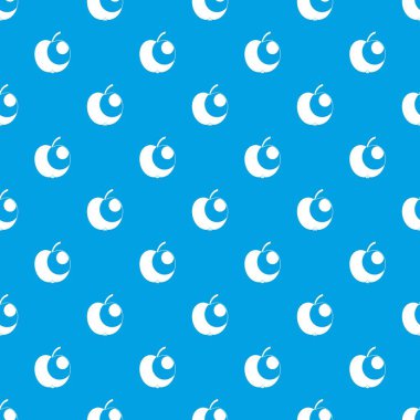 Apple desen kesintisiz mavi