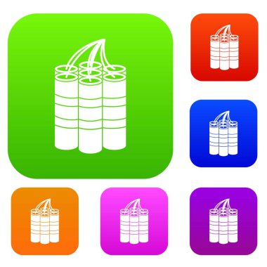 Set renk koleksiyonu dinamit sopa