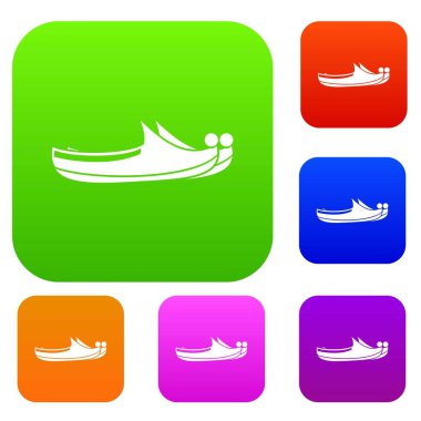 Türk ayakkabı renk koleksiyonu ayarla