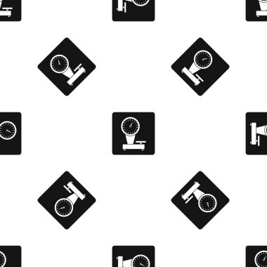 Ağırlık ölçek model sorunsuz siyah