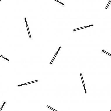 Neşter desen sorunsuz siyah