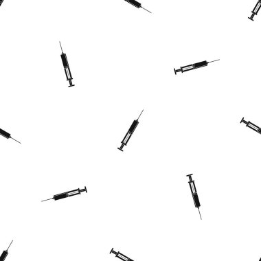 Model sorunsuz siyahla şırınga