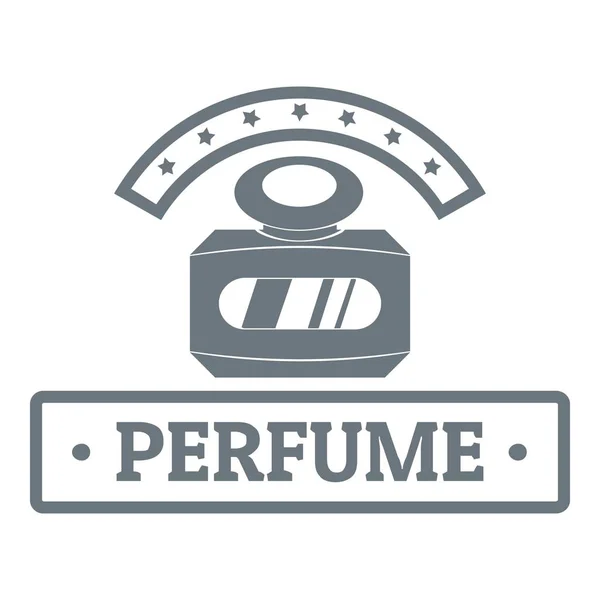 Perfume botte logo, vintage style — Stockvector