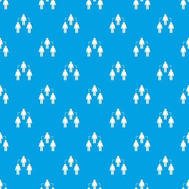 Sosyal ağ desen kesintisiz mavi