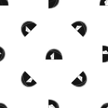 Kubbe çadır desen sorunsuz siyah