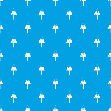 İnşaat mala desen kesintisiz mavi