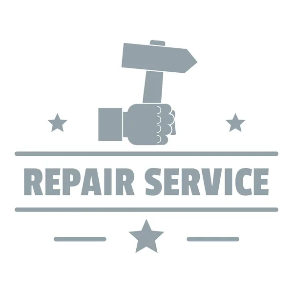 Logotipo do reparador, estilo vintage — Vetor de Stock