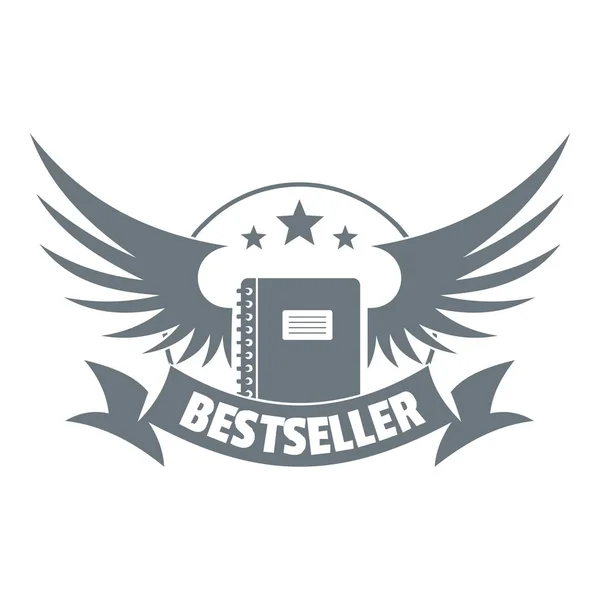 Logotipo del best seller, estilo vintage — Archivo Imágenes Vectoriales