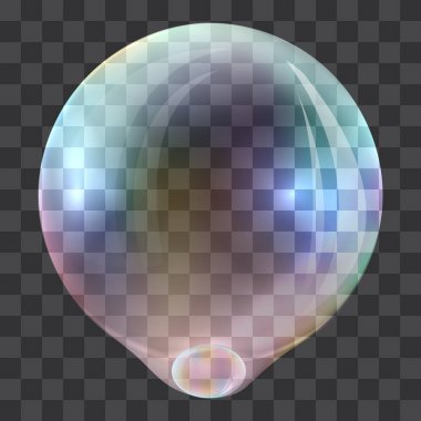 Sabun köpüğü kavramı arka plan gerçekçi stili oluşturun