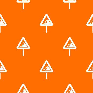 Trafik uyarı kayalar düşüyor desen sorunsuz oturum