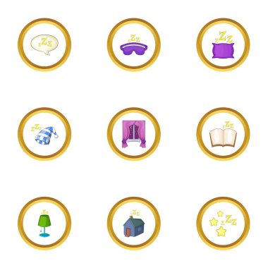 Sembol simgeler kümesi, karikatür tarzı uyku