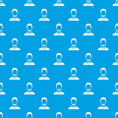 Kullanıcı desen kesintisiz mavi