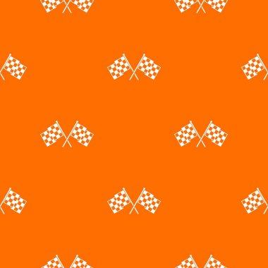 Damalı bayrak deseni sorunsuz yarış