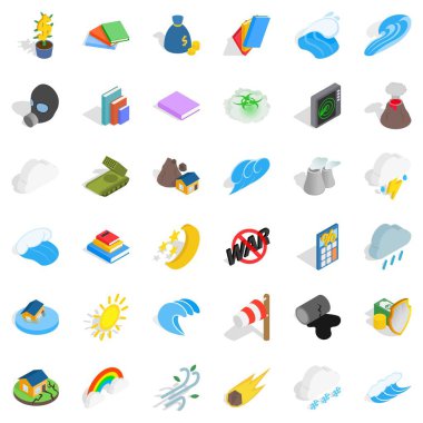 Koruma simgeler kümesi, izometrik stili