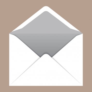 Açık c5 zarf mockup, gerçekçi