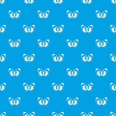 Kelebek deseni kesintisiz mavi