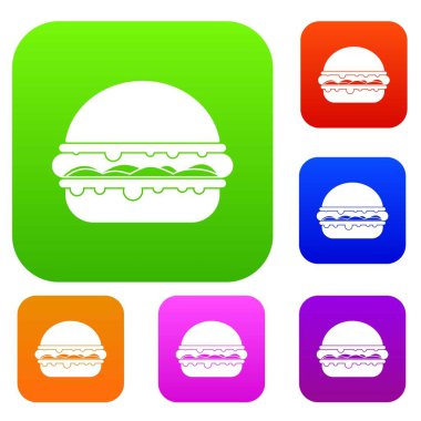 Burger renk koleksiyonu ayarla