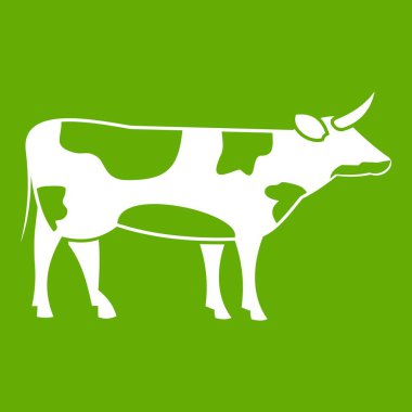 İsviçre inek simgesi yeşil