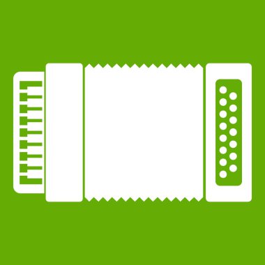 Akordeon simgesi yeşil