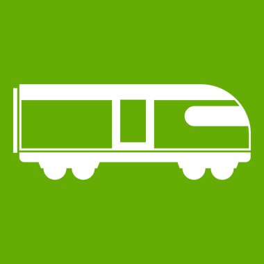 İsviçre dağ treni simgesi yeşil