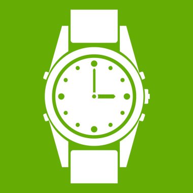 İsviçre saat simgesi yeşil