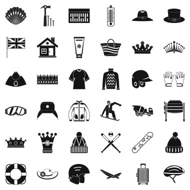 Maske simgeler kümesi, basit tarzı