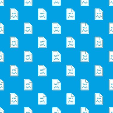 Dosya Wav desen kesintisiz mavi