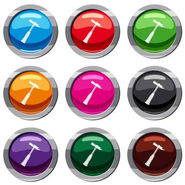 Çekiç cüruf Kaynakçı 9 koleksiyonu ayarla