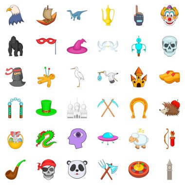 Fantezi simgeler kümesi, izometrik stili