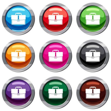 İş Evrak Çantası'nı 9 koleksiyonu ayarla