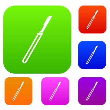 Neşter renk koleksiyonu ayarla